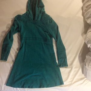Prana sweatshirt hoody dress